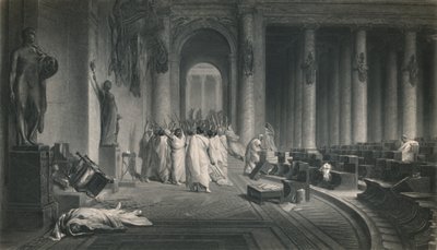 Caesars död. Julius Caesar, c1870 av J. C. Armytage
