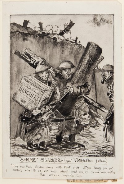 "Somme Slackers (de flesta Arrasin-kollegor)" av J. Capstick