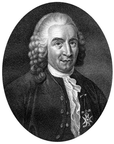 Carolus Linnaeus, svensk botaniker, läkare och zoolog från 1700-talet, 1812. av J. Chapman