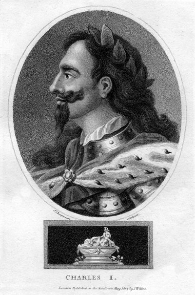 Charles I av England, 1804. av J. Chapman