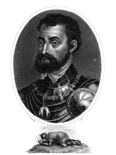 Karl V, kung av Spanien och den helige romerske kejsaren. av J. Chapman