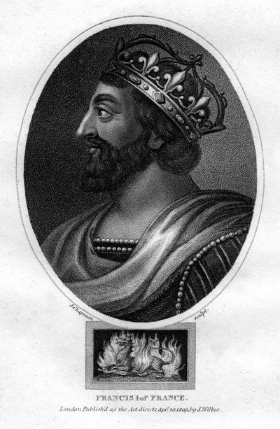 Frans I, kung av Frankrike, 1805. av J. Chapman