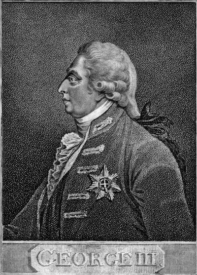 George III av Storbritannien. av J. Chapman