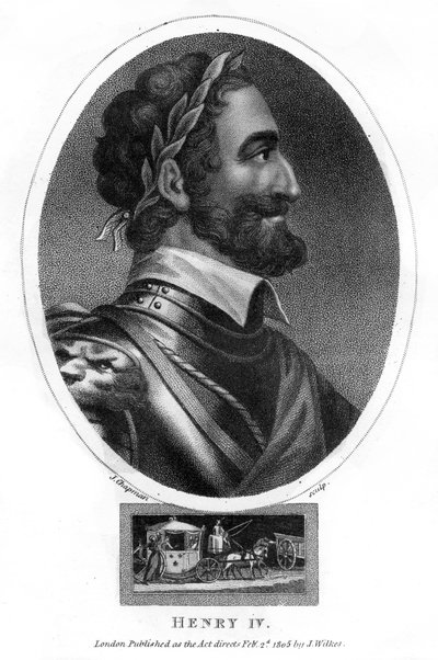 Henrik IV, kung av Frankrike, 1805. av J. Chapman