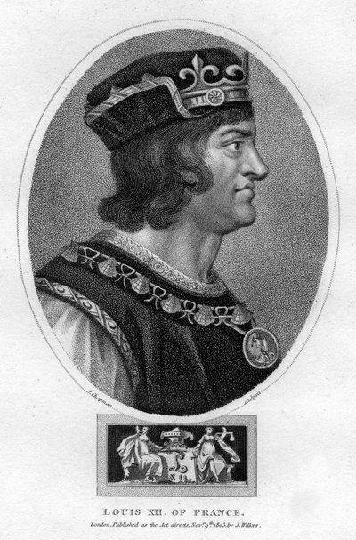 Ludvig XII, Frankrikes kung, 1805. av J. Chapman