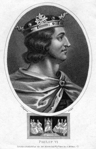 Filip VI av Frankrike, 1801. av J. Chapman