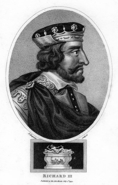 Richard III av England, 1799. av J. Chapman