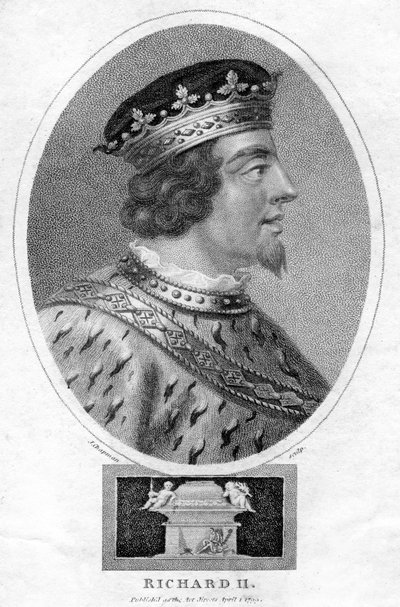 Richard II, kung av England, 1799. av J. Chapman