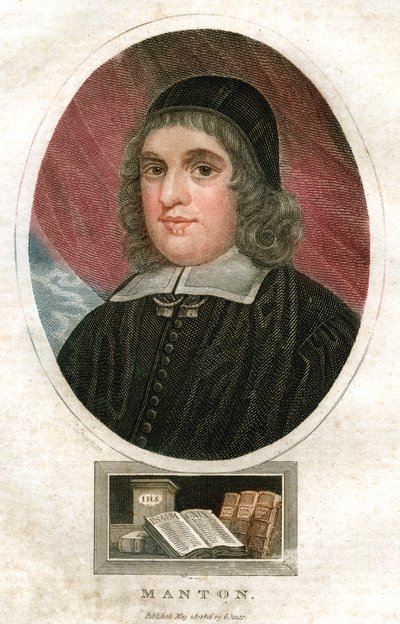 Thomas Manton, puritansk präst, 1816 av J. Chapman