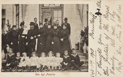 Den danska kungafamiljen av J. Peterson and Co