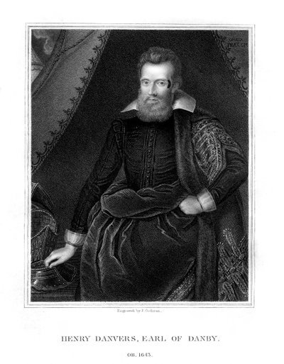 Henry Danvers, jarl av Danby, 1828. av J. Cochran