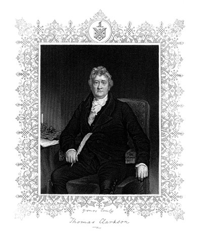 Thomas Clarkson, engelsk politiker och antislaverikampanj, 1800-talet. av J. Cochran
