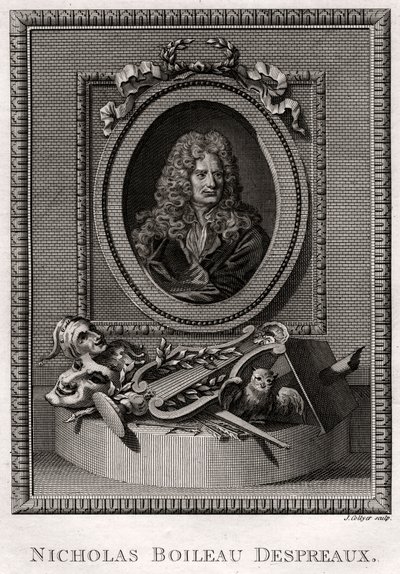 Nicholas Boileau-Despreaux, 1775 av J. Collyer