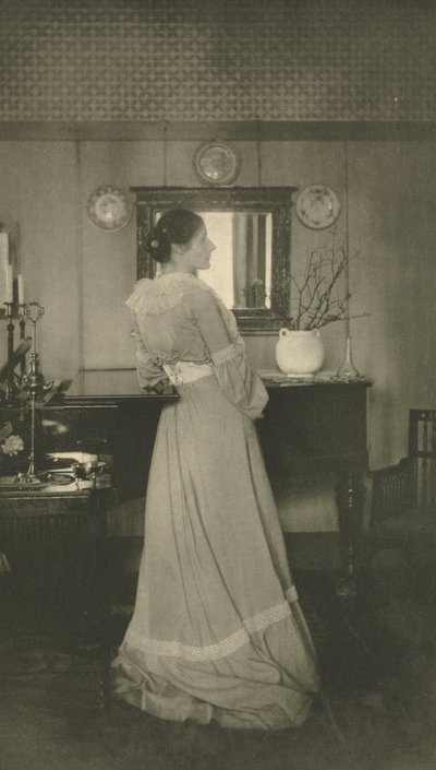 Kameraarbete: Porträtt av Mrs. C. av J. Craig Annan
