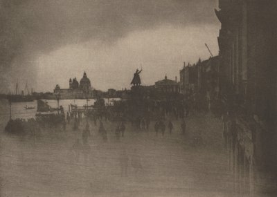 Kameraarbete: Riva Schiavoni, Venedig av J. Craig Annan