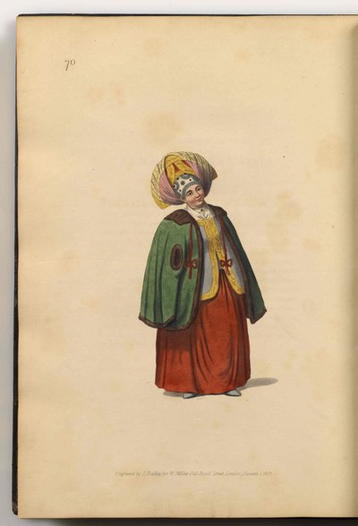 Kalugas köpman Från: The Costumes Of The Russian Empire, 1803 av J. Dadley