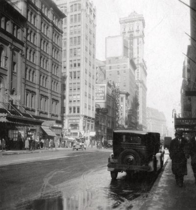 Broadway and the Times Building, New York City, USA, 1900-talet av J. Dearden Holmes