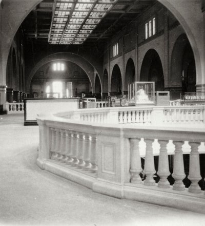 Ingång till museet, Kairo, Egypten, 1900-talet av J. Dearden Holmes