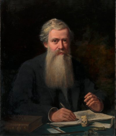 Porträtt av Elliot Coues av J. Edward Barclay