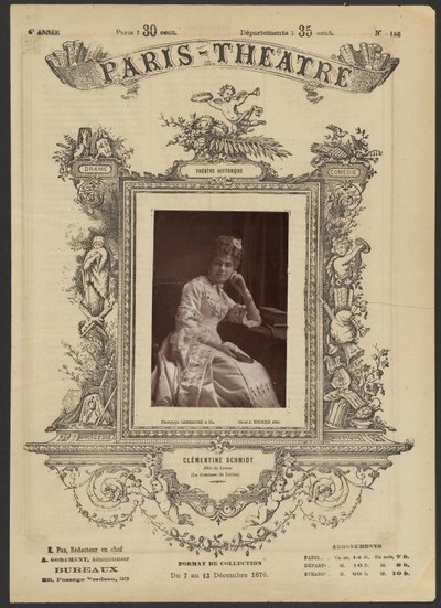 Teater Paris: Clementine Schmidt av J. Émile Tourtin