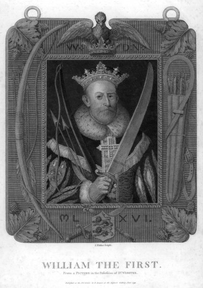 William I, kung av England, 1793. av J. Fittler