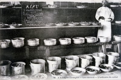 Franska främlingslegionen, Sidi Bel Abbes, Algeriet, 1910. av J. Geiser