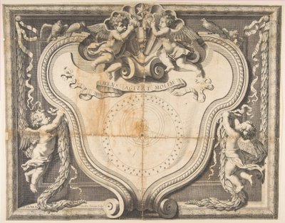 Copernican System, ca. 1639. av J Girardin