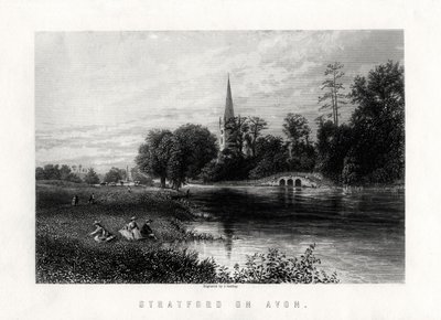 Stratford on Avon, England, 1883 av J. Godfrey