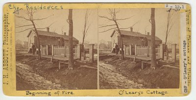Mrs OLearys Cottage, 1871 av J. H. Abbott