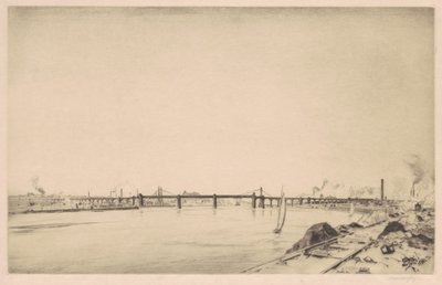 Runcorn Bridge av J. Hamilton Hay