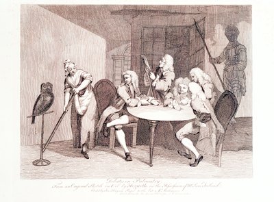 Debatter om palmistik, 1700-talet av J Haynes