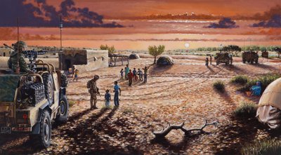 Mali HM, 2023 (olja på duk) av J Hugh L Beattie