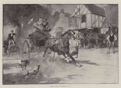 Häst och motor eller en flytt år 1900 av J. J. Waugh