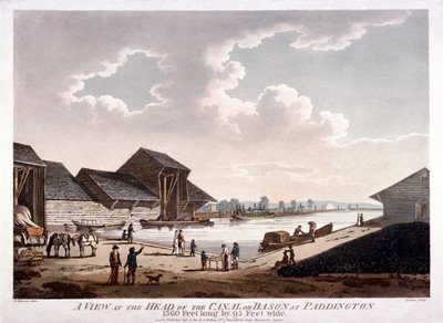 Bayswater, Paddington, London, 1801 av J Jeakes