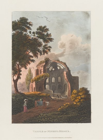 Temple of Minerva Medica av J. Merigot