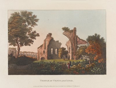 Tempel av Venus och Amors av J. Merigot