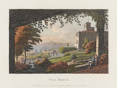 Villa Medici av J. Merigot