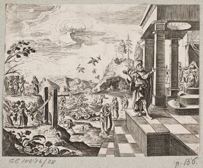 Illustration till Adam Olearius, "Persian Rosenthal av en genial poet Schich Saadi […]", Schleswig 1660 av J. Muller
