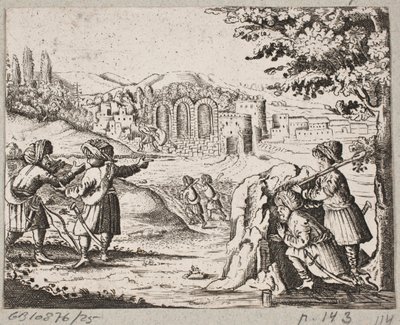 Illustration till Adam Olearius, "Persian Rosenthal av en genial poet Schich Saadi […]", Schleswig 1660 av J. Muller