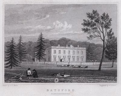 Batsford, Gloucestershire (gravyr) av John Preston Neale