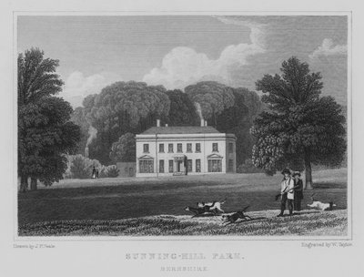 Sunning-Hill Park, Berkshire (gravyr) av John Preston Neale