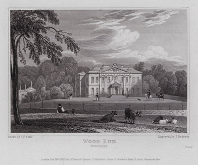 Wood End, Yorkshire (gravyr) av John Preston Neale