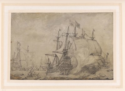 Slaget vid Terheide, 1653 av J. Plas