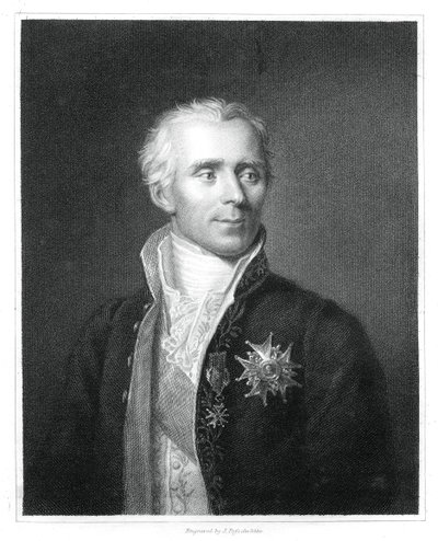 Pierre Simon Laplace, fransk matematiker och astronom, 1833. av J. Posselwhite