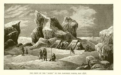 Besättningen på Alert längst i norr, maj 1876 av J. R. Sinclair