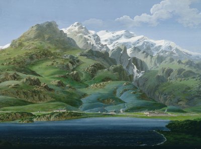 Utsikt över Mont Cenis av J. Reviglio