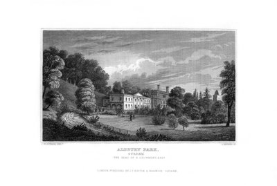 Aldbury Park, Surrey, 1829. av J. Rogers