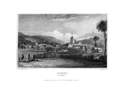 Dorking, Surrey, 1829. av J. Rogers