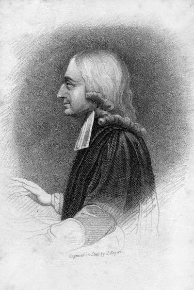 John Wesley, metodistledare, 1800-talet. av J. Rogers