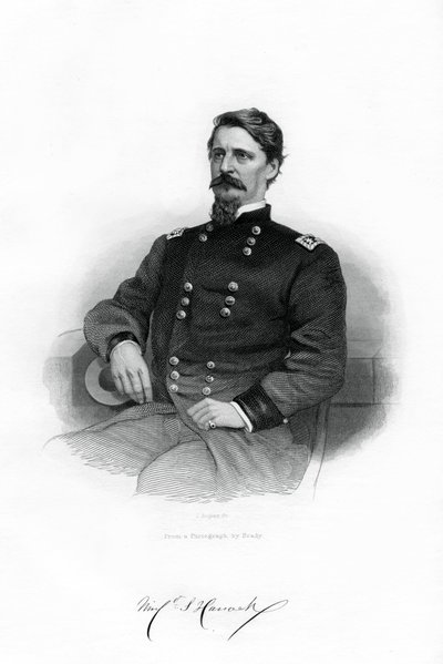 Winfield Scott Hancock, unionsgeneral, 1862-1867. av J. Rogers